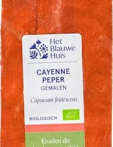 Het Blauwe Huis Cayennepoeder Scherp (15 gr)