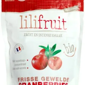 Lilifruit Cranberries Geweld (150 gr)