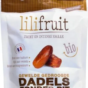 Lilifruit Dadels Geweld En Gedroogd (150 gr)