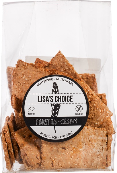 Lisa's Choice Toastjes Glutenvrij (175 gr)
