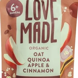 Lovemade Knijpzakje Appel Kaneel (100 gr)