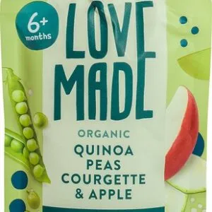 Lovemade Knijpzakje Quinoa Erwt (100 gr)