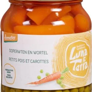 Luna E Terra Doperwten-Wortelen (350 gr)