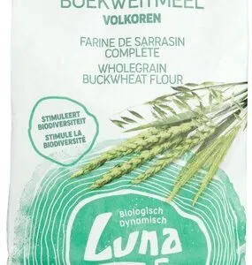 Luna E Terra Boekweitmeel Volkoren (1000 gr)