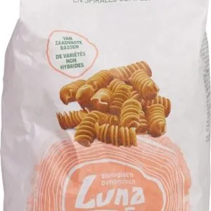 Luna E Terra Pastaspiralen Spelt, Volkoren (500 gr)