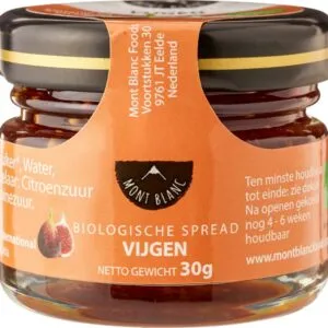Mont Blanc Vruchtenspread Vijgen (30 gr)
