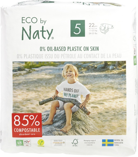 Naty Luiers 5 Junior 11-25 Kg (22 stuks)