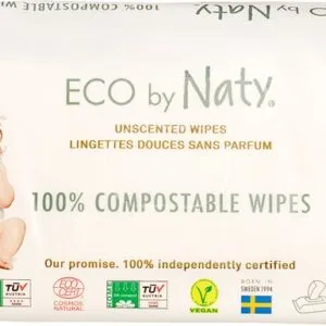 Naty Babydoekjes Ongeparfumeerd (56 stuks)