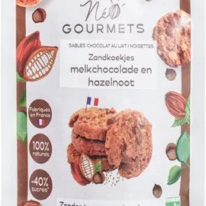 Neogourmets Zandkoek Chocolade Hazelnoot (100 gr)