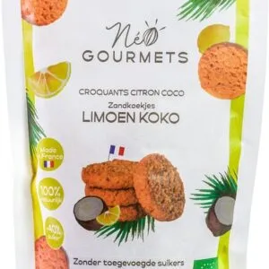 Neogourmets Zandkoekjes Limoen Koko (100 gr)