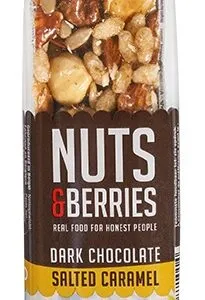 Nuts & Berries Notenreep Dark Choc Caramel (40 gr)