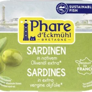 Phare d'Eckmühl Sardines In Olijfolie (135 gr)