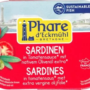 Phare d'Eckmühl Sardines In Tomatensaus (135 gr)