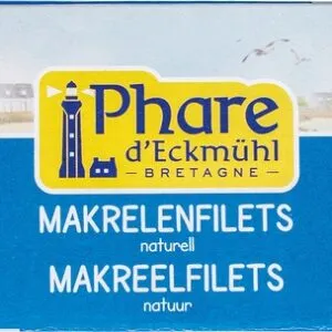 Phare d'Eckmühl Makreelfilet Naturel (151 gr)