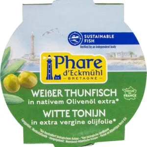 Phare d'Eckmühl Tonijn Wit, In Olijfolie (160 gr)