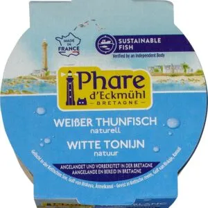 Phare d'Eckmühl Tonijn Wit In Water (160 gr)
