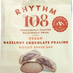 Rhythm 108 Hazelnootkoekjes Chocolade Praline (135 gr)