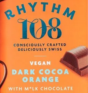 Rhythm 108 Chocoladereep Cocoa Orange (100 gr)