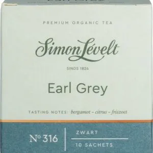 Simon Levelt Zwarte-Thee Earl Grey (10 zakjes)