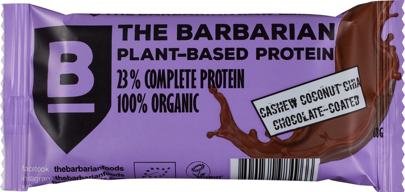 The BarBarian Protein-Bar Choco Cashew Chia (68 gr)