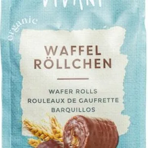 Vivani Wafel Rolls Melk (125 gr)