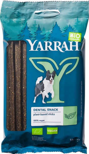 Yarrah Hondenkauwsticks Plantaardig (180 gr)