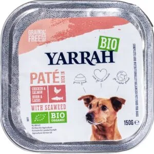 Yarrah Hondenpaté Kip & Zalm (150 gr)