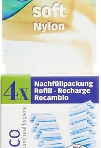 Yaweco Navul-Borstelkoppen Nylon, Soft (4 stuks)