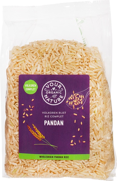 Your Organic Nature Pandanrijst Volkoren (400 gr)