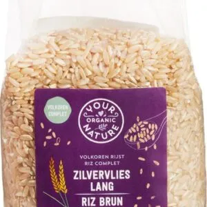 Your Organic Nature Zilvervliesrijst Lang (400 gr)