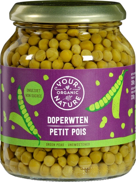 Your Organic Nature Doperwten (350 gr)