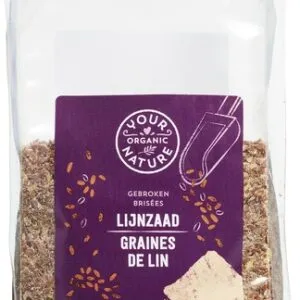 Your Organic Nature Lijnzaad Gebroken (200 gr)