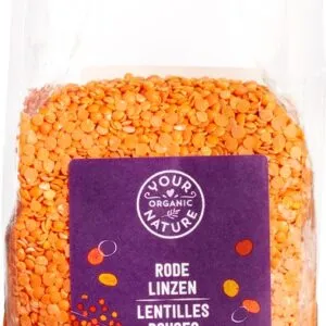 Your Organic Nature Rode-Linzen (400 gr)