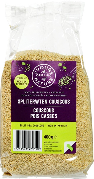 Your Organic Nature Couscous Sp000 ml)wten (400 gr)