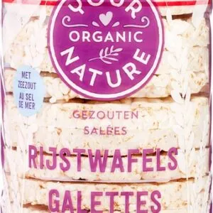 Your Organic Nature Rijstwafels Gezouten (100 gr)