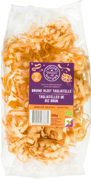 Your Organic Nature Tagliatelle Van Bruine Rijst (250 gr)