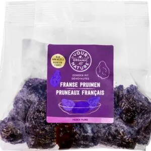 Your Organic Nature Pruimen Gedroogd, Zonder Pit (250 gr)