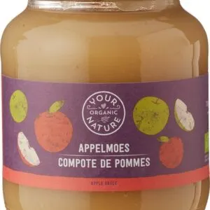 Your Organic Nature Appelmoes Met Rietsuiker (700 gr)