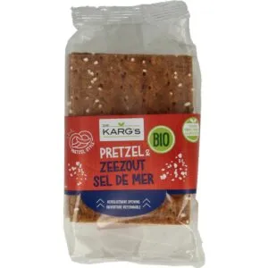 Dr Karg Crackers Pretzel Zeezout Bio (200 gr)