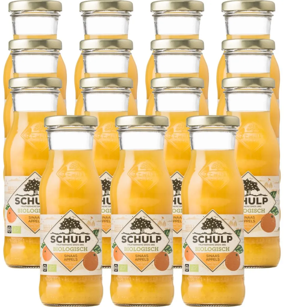 Schulp Sinaasappelsap Bio 15 Pack (15 x 200 ml)