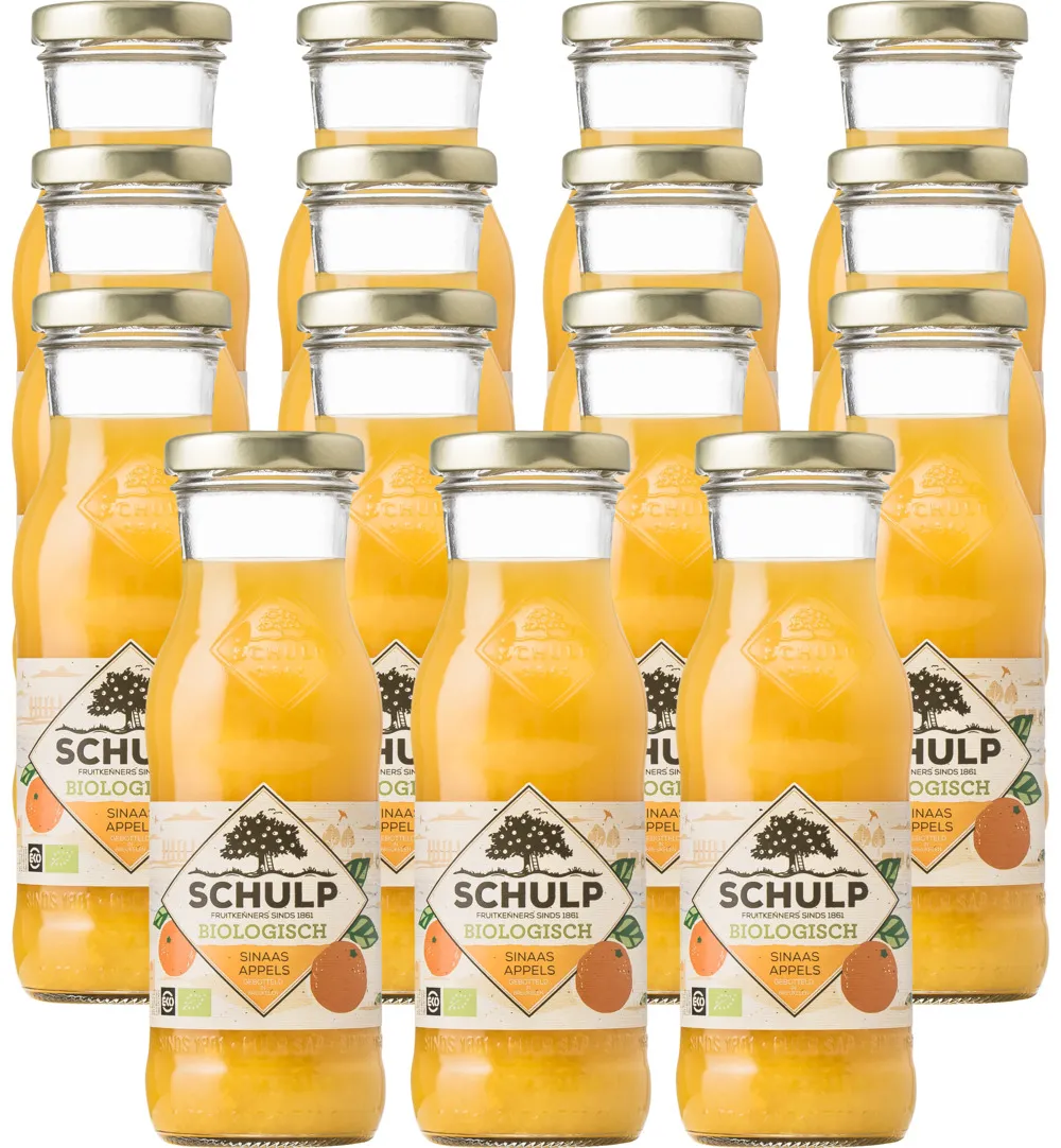 Schulp Sinaasappelsap Bio 15 Pack (15 x 200 ml)