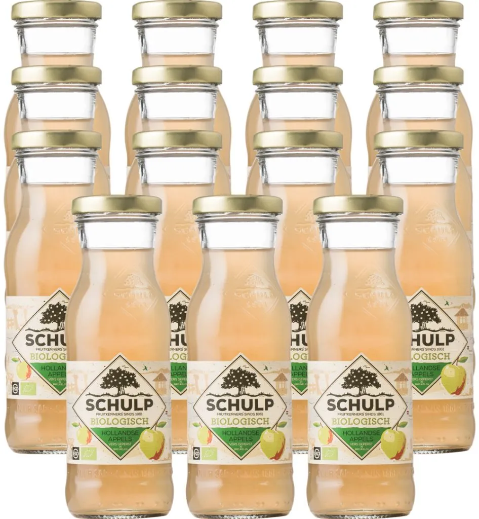 Schulp Appelsap Bio 15 Pack (15 x 200 ml)