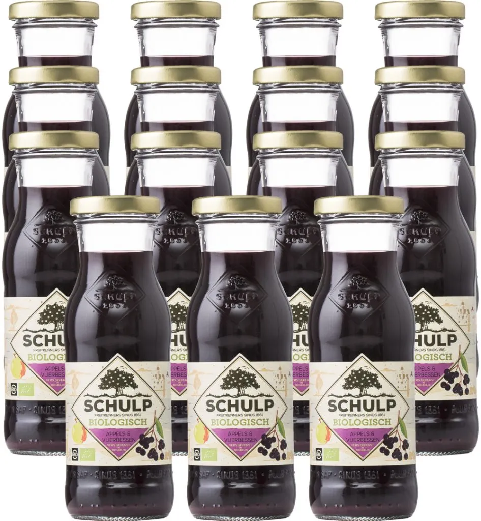 Schulp Appel & Vlierbessap Bio 15 Pack (15 x 200 ml)