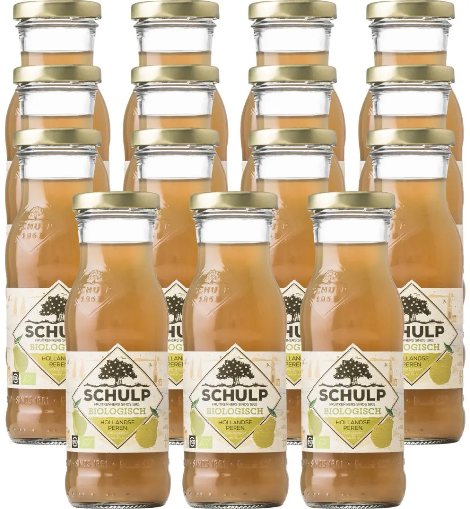 Schulp Perensap Bio 15 Pack (15 x 200 ml)