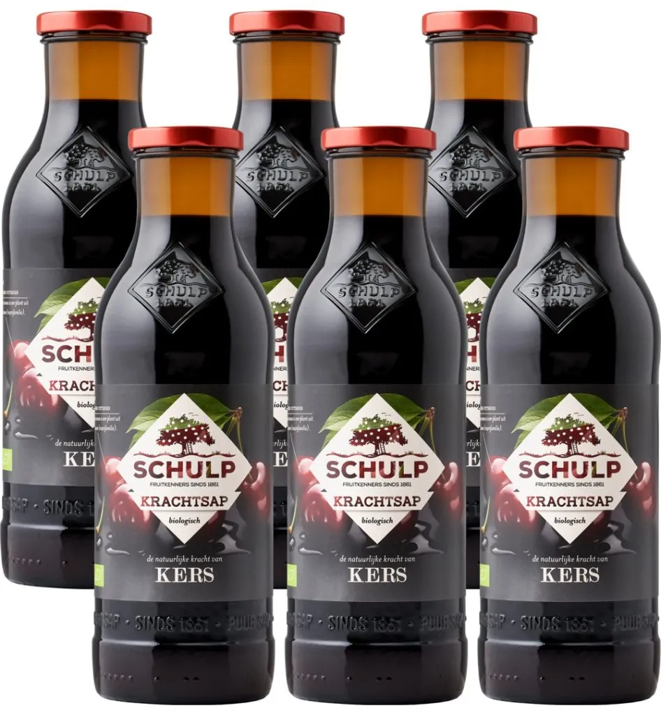 Schulp Krachtsap Kers Bio 6 Pack (6 x 750 ml)