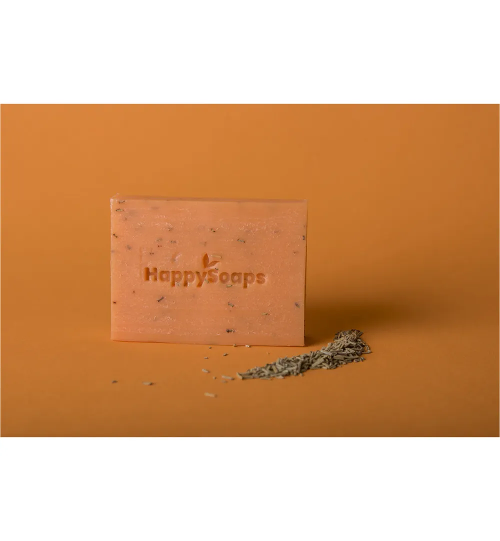 Happysoaps Body bar arganolie en rozemarijn (100 gr) - image 2
