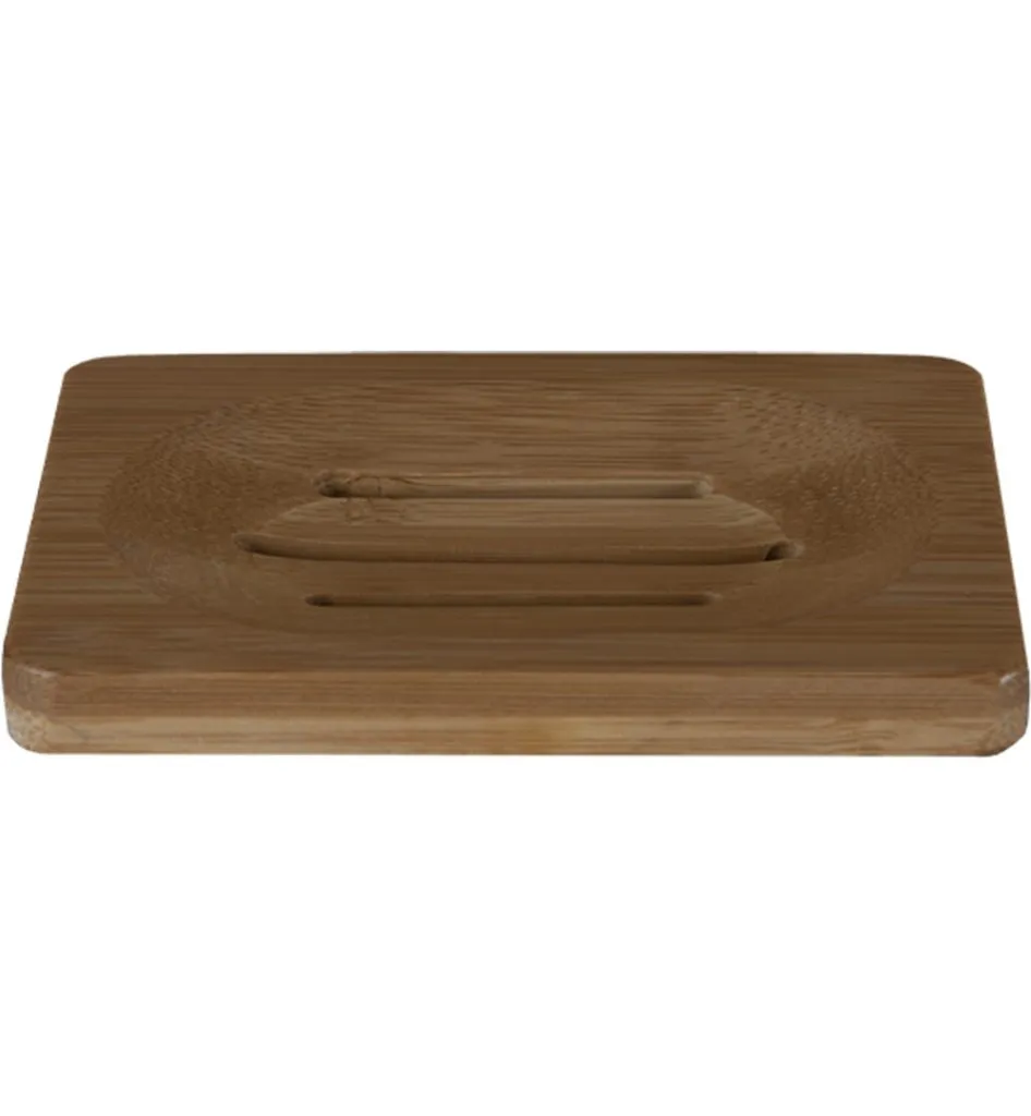 Happysoaps Zeephouder bamboe voor 2 shampoo bars (1 stuk)