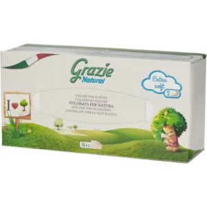 Grazie Natural 80 Tissues 3 Laags (80 Tissues)