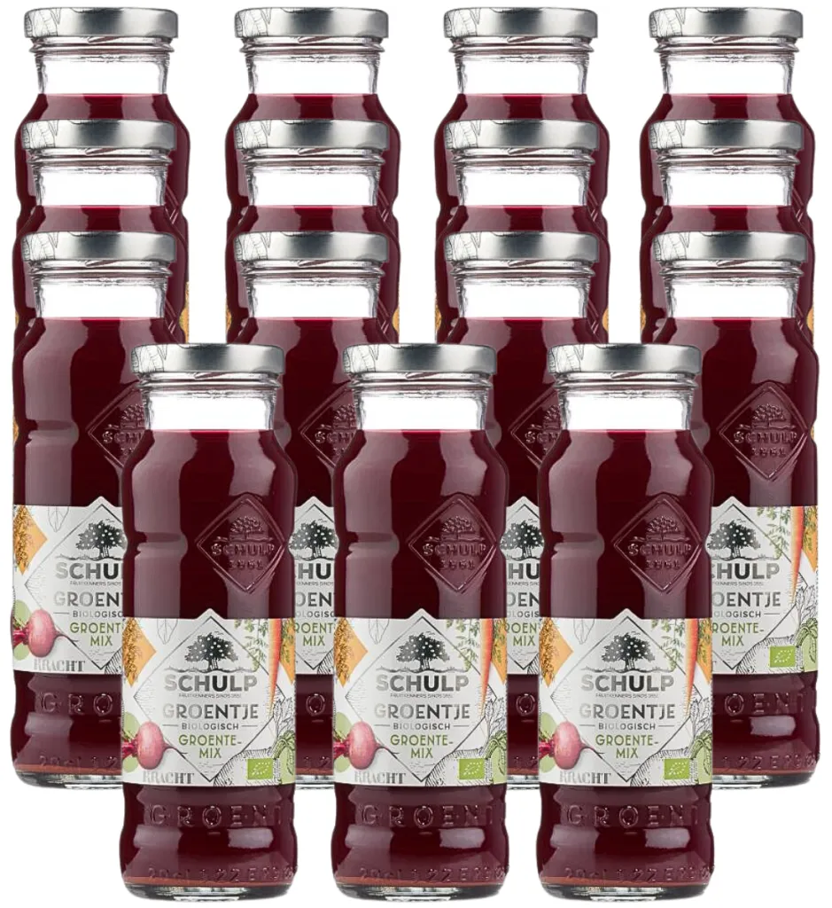 Schulpgroentemix Biologisch 15 Pack (15 x 200 ml)
