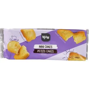 Mjam Mini cakes naturel (198 gr)